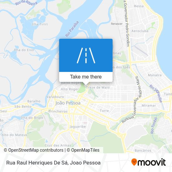 Rua Raul Henriques De Sá map