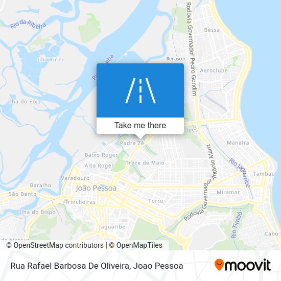 Rua Rafael Barbosa De Oliveira map