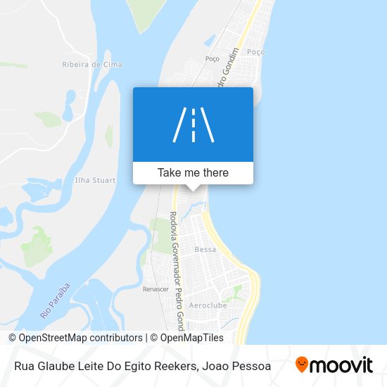 Rua Glaube Leite Do Egito Reekers map