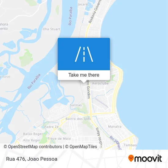Rua 476 map