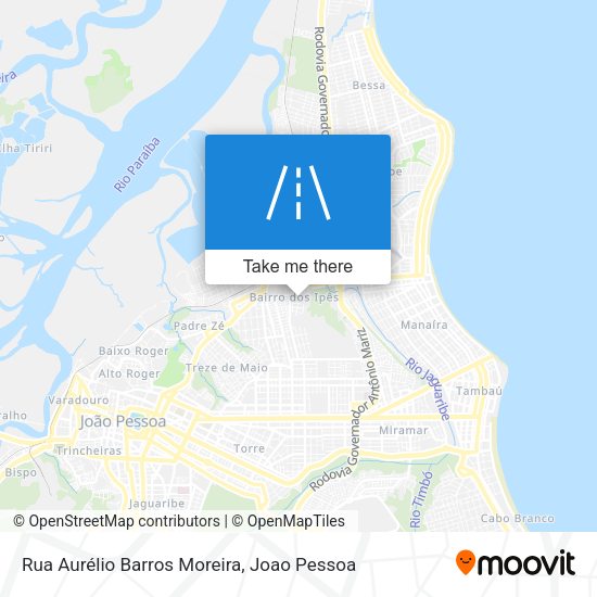 Rua Aurélio Barros Moreira map
