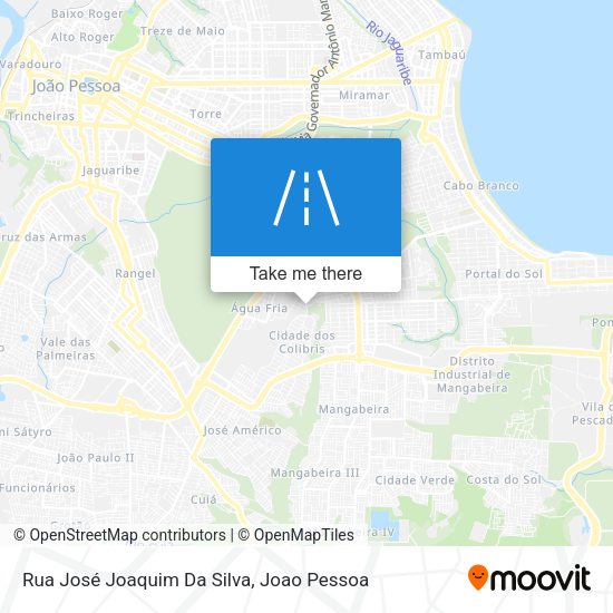 Rua José Joaquim Da Silva map