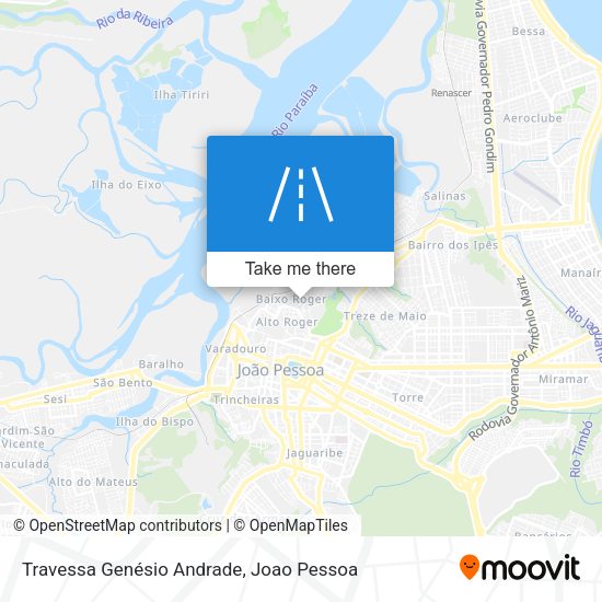 Travessa Genésio Andrade map