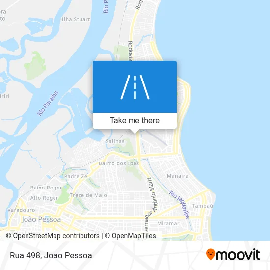 Rua 498 map