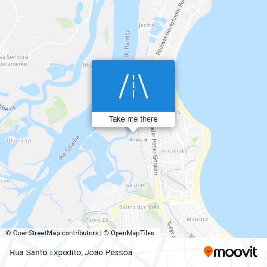 Rua Santo Expedito map