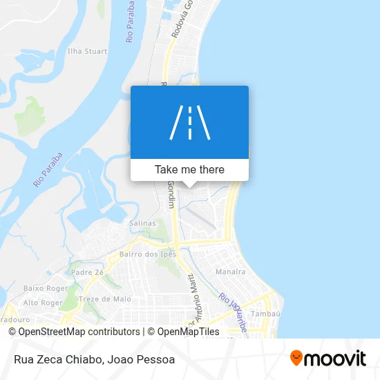 Rua Zeca Chiabo map