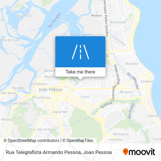 Rua Telegrafista Armando Pessoa map
