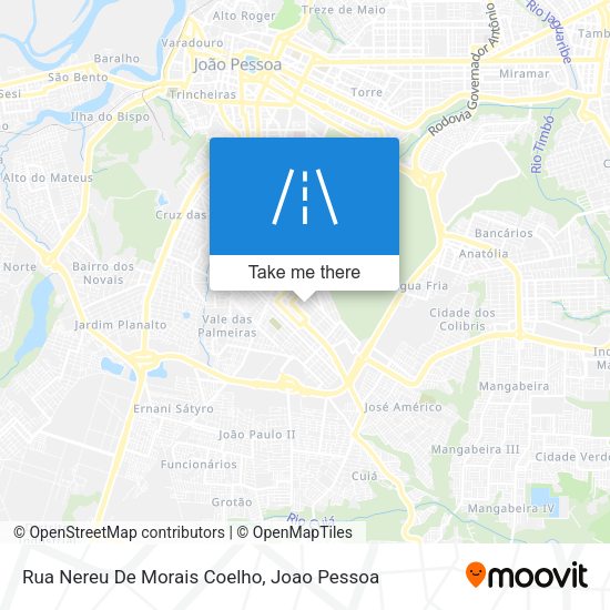 Rua Nereu De Morais Coelho map