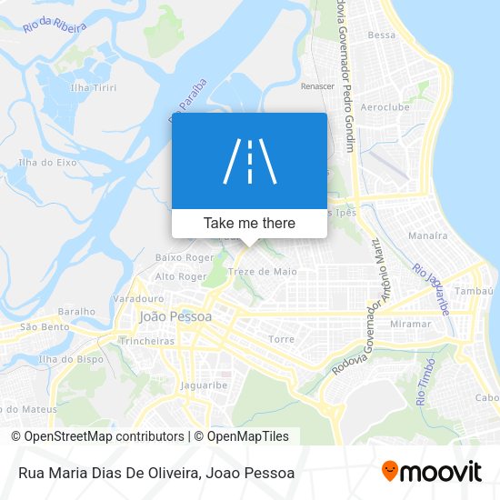 Rua Maria Dias De Oliveira map