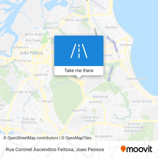 Rua Coronel Ascendino Feitosa map