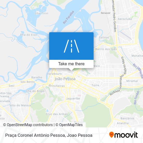 Praça Coronel Antônio Pessoa map