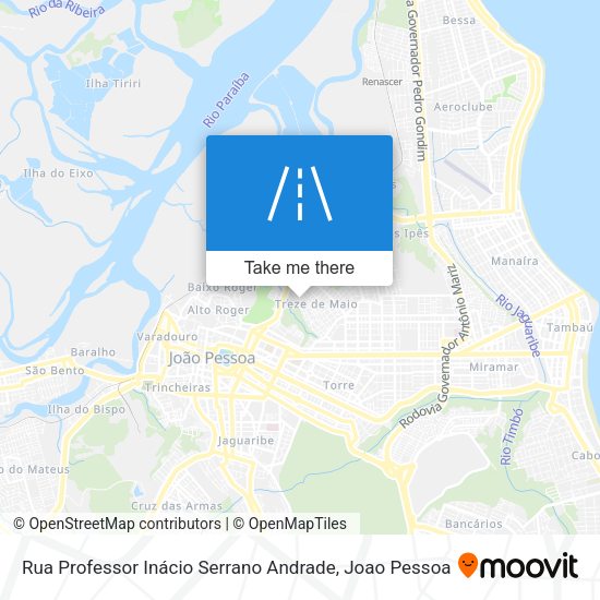 Rua Professor Inácio Serrano Andrade map