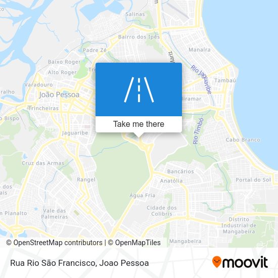 Rua Rio São Francisco map