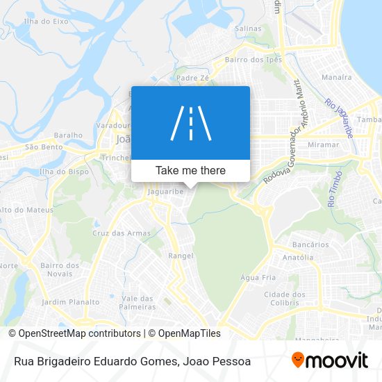 Rua Brigadeiro Eduardo Gomes map