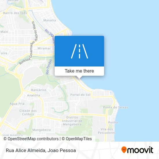Rua Alice Almeida map