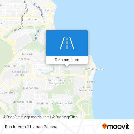 Rua Interna 11 map