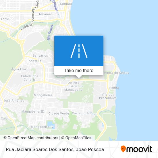 Rua Jaciara Soares Dos Santos map