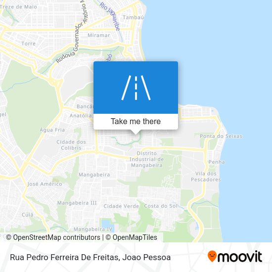 Rua Pedro Ferreira De Freitas map
