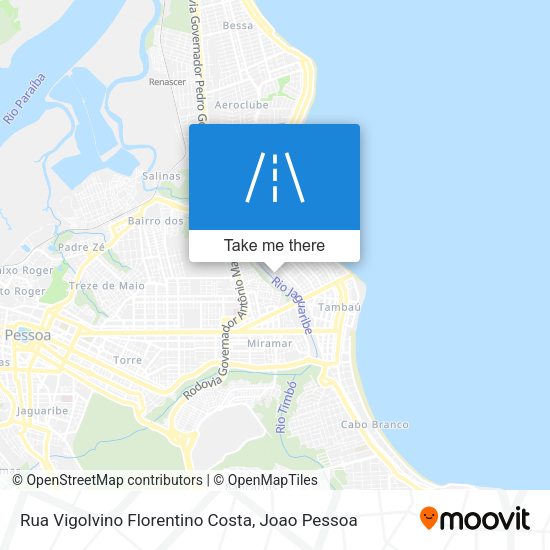 Rua Vigolvino Florentino Costa map