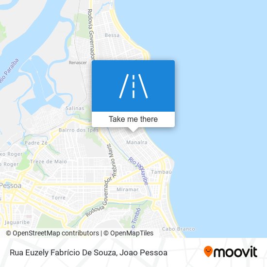 Rua Euzely Fabrício De Souza map