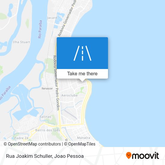 Rua Joakim Schuller map