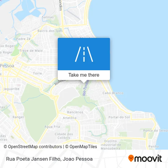 Rua Poeta Jansen Filho map