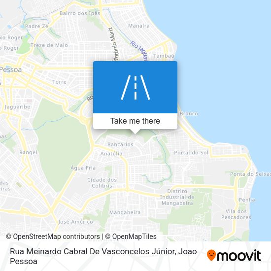 Rua Meinardo Cabral De Vasconcelos Júnior map