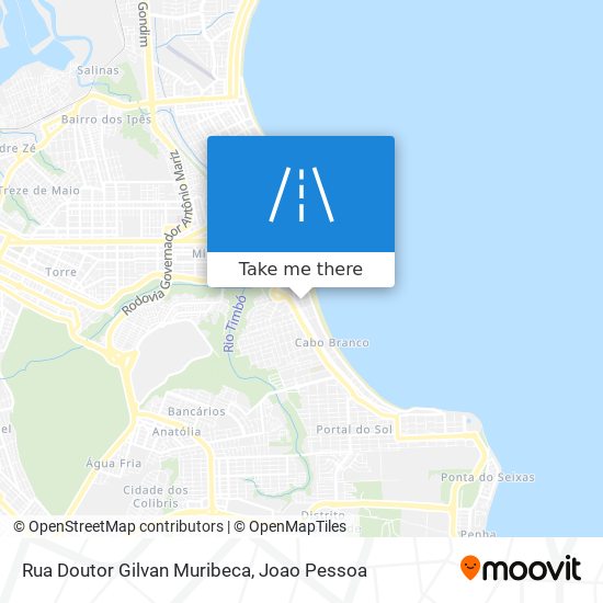 Rua Doutor Gilvan Muribeca map