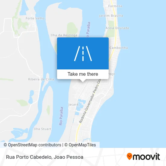 Rua Porto Cabedelo map