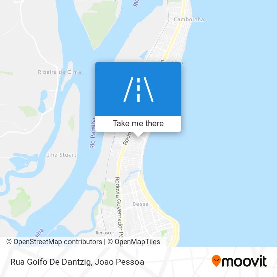 Rua Golfo De Dantzig map