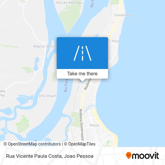Rua Vicente Paula Costa map