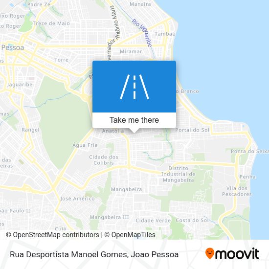 Rua Desportista Manoel Gomes map