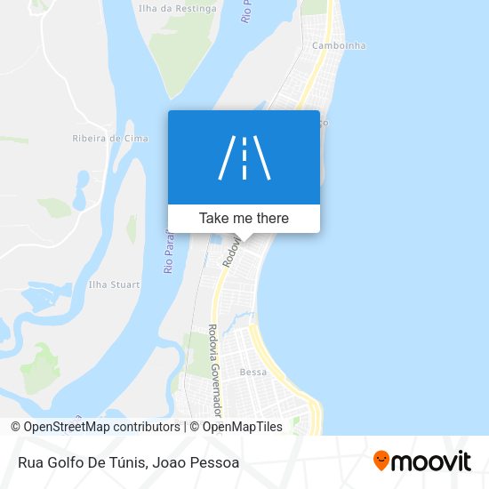Rua Golfo De Túnis map
