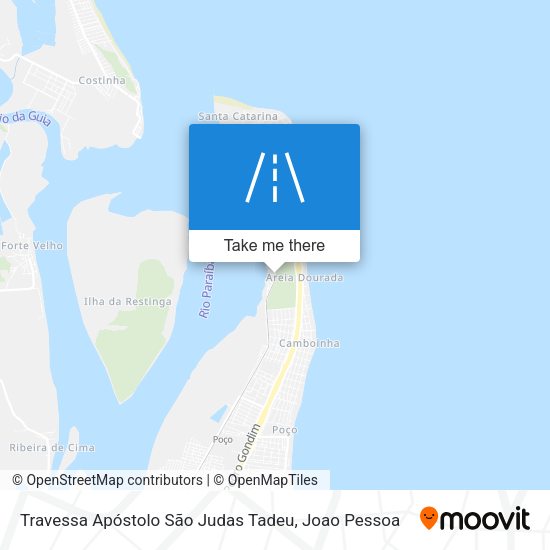 Travessa Apóstolo São Judas Tadeu map