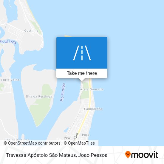 Travessa Apóstolo São Mateus map