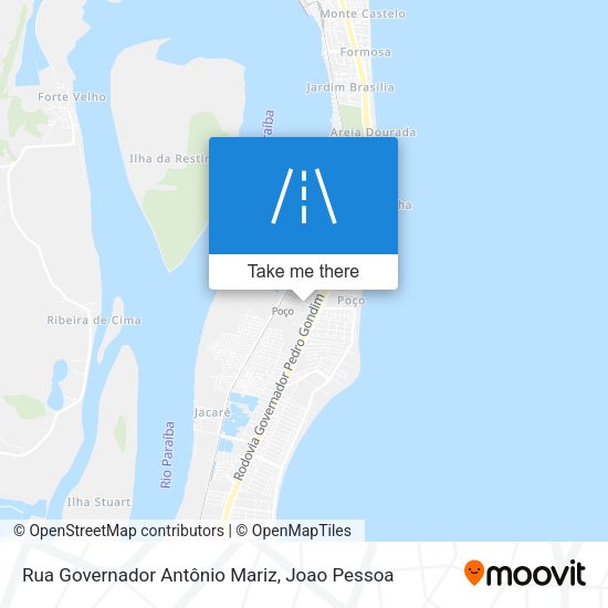 Rua Governador Antônio Mariz map