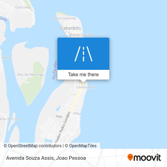 Avenida Souza Assis map