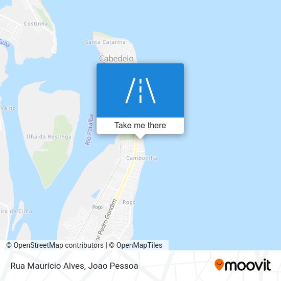 Rua Maurício Alves map