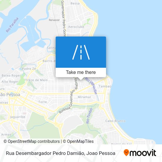 Rua Desembargador Pedro Damião map