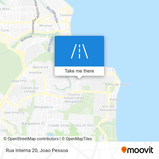 Rua Interna 20 map