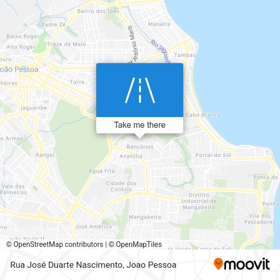 Rua José Duarte Nascimento map