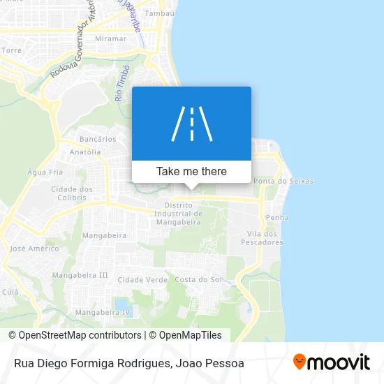 Rua Diego Formiga Rodrigues map