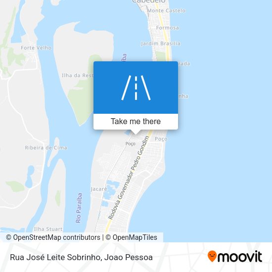 Rua José Leite Sobrinho map