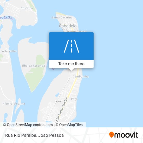 Rua Rio Paraíba map