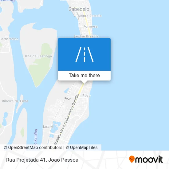 Rua Projetada 41 map