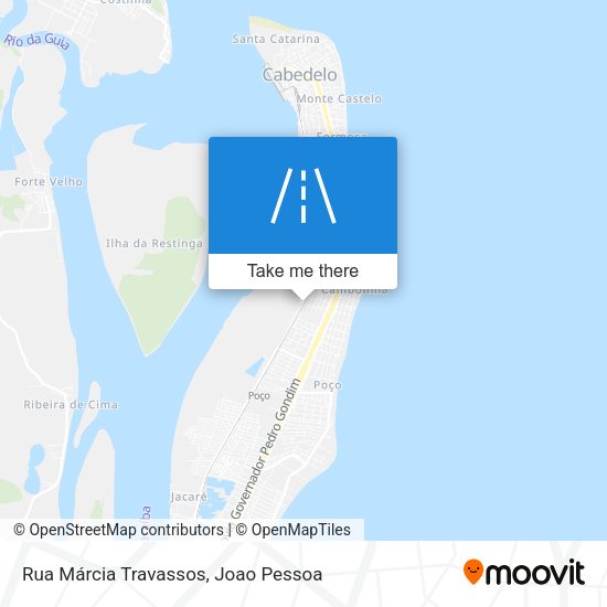 Rua Márcia Travassos map