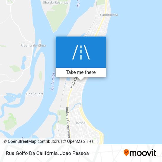 Rua Golfo Da Califórnia map