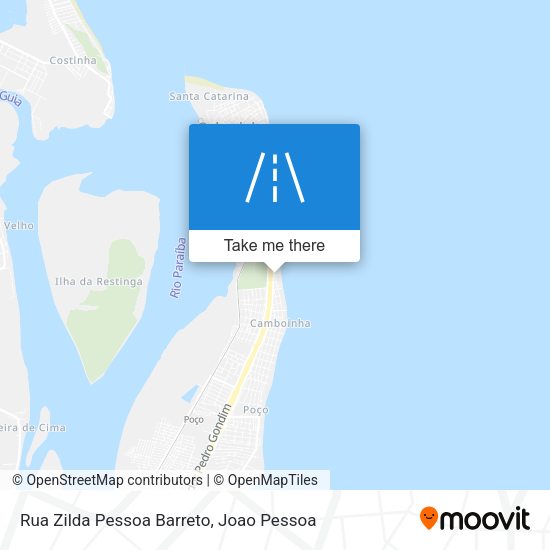 Rua Zilda Pessoa Barreto map