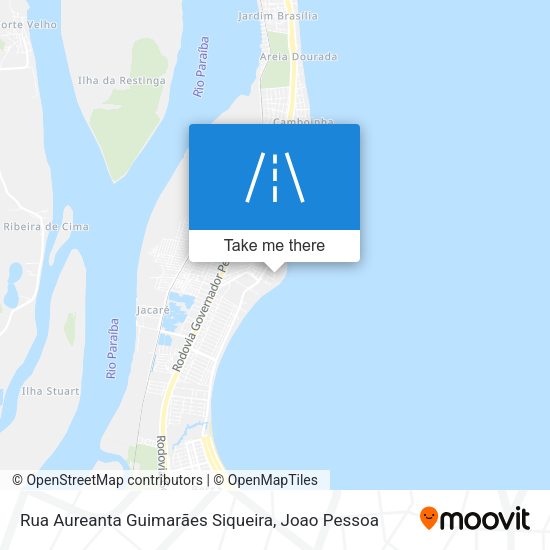 Rua Aureanta Guimarães Siqueira map