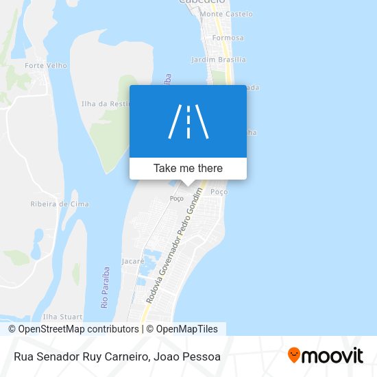 Rua Senador Ruy Carneiro map